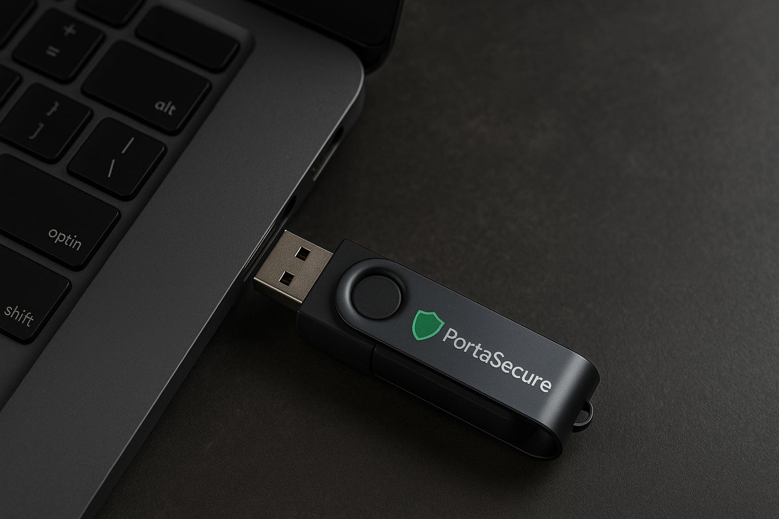 PortaSecure - Plug-and-Protect USB Security Tool